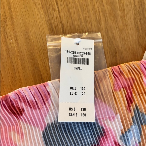 Abercrombie & Fitch Giselle Pleat Release Midi Dress - Picture 3 of 6